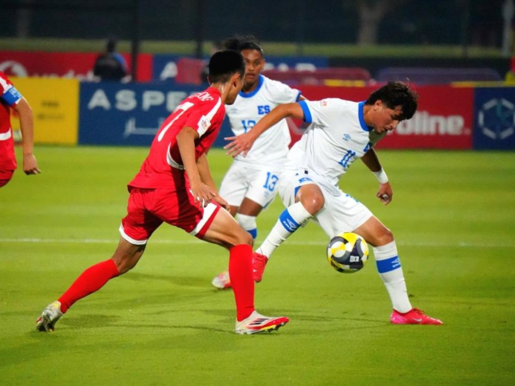 Selecta sub-17 perdió 5-0 ante Corea del Norte en el mundial de Catar. Foto X Selecta