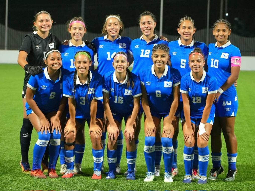 Selecta Femenina Sub-16 perdió 1-0 contra Puerto Rico y se quedó con la medalla de plata en el torneo UNCAF. Foto X Selecta