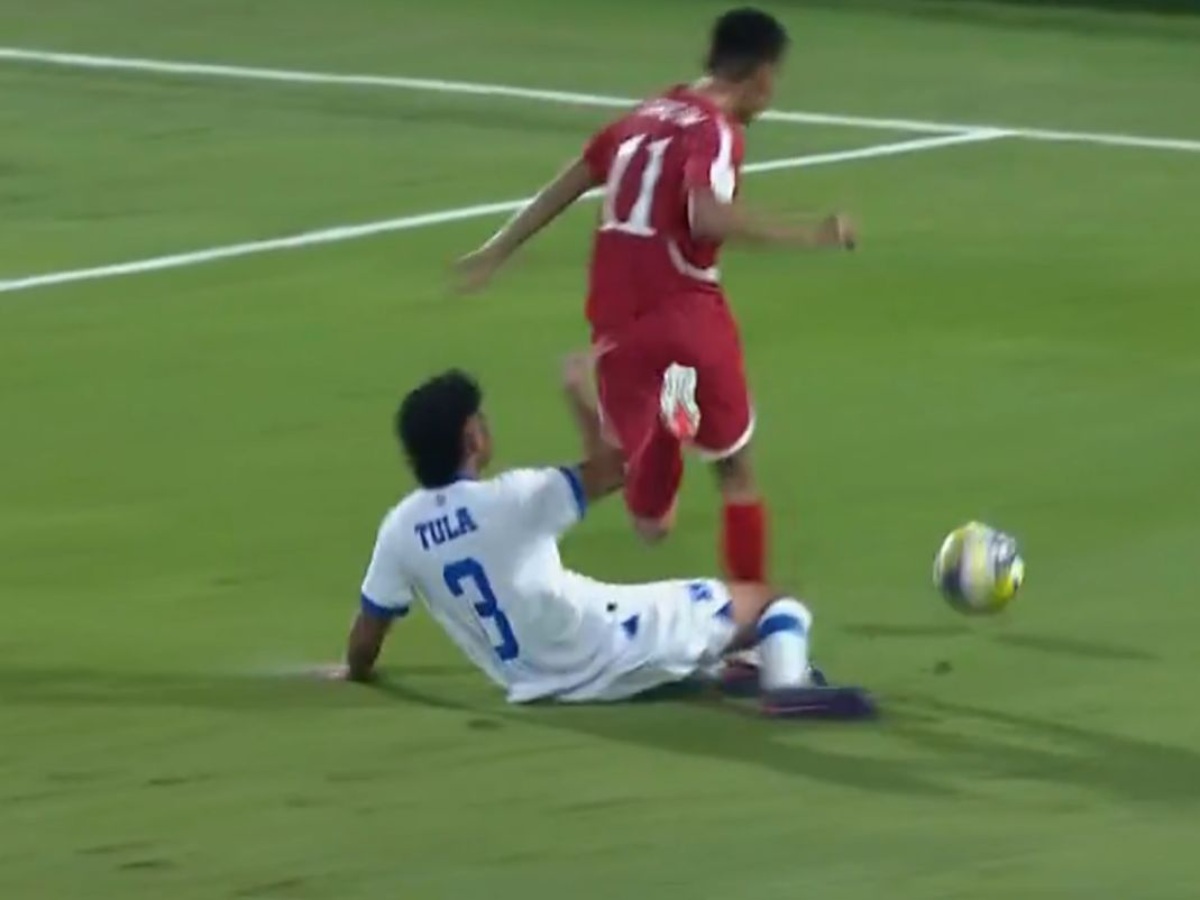Así fue el polémico penal de la Selecta sub-17 ante Corea del Norte. Foto Captura Canal 4