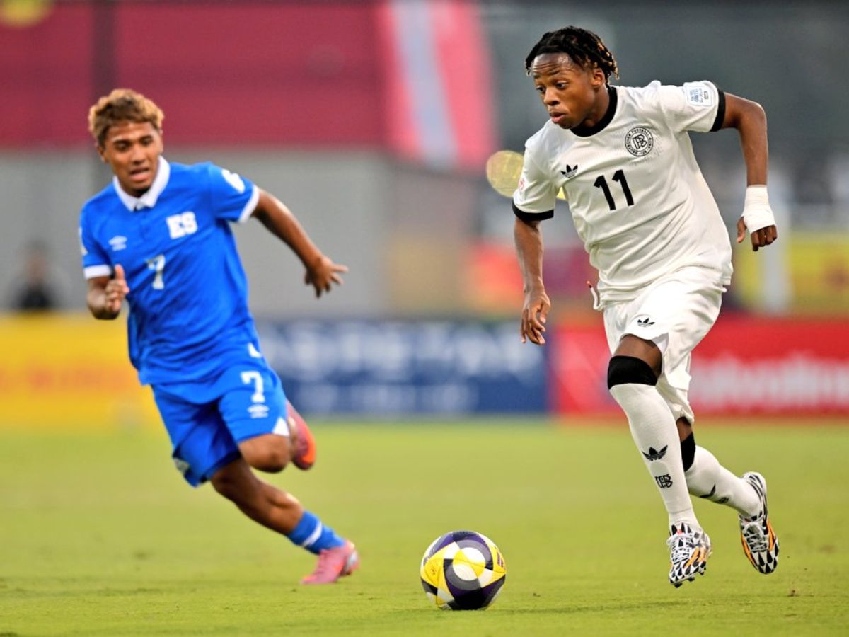 Selecta Sub 17 cayó 7-0 ante Alemania en el mundial de Qatar. Foto X Selecta