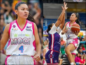 Hillary Martínez destaca con las Explosivas de Moca en el baloncesto de Puerto Rico. / Foto cortesía INDES