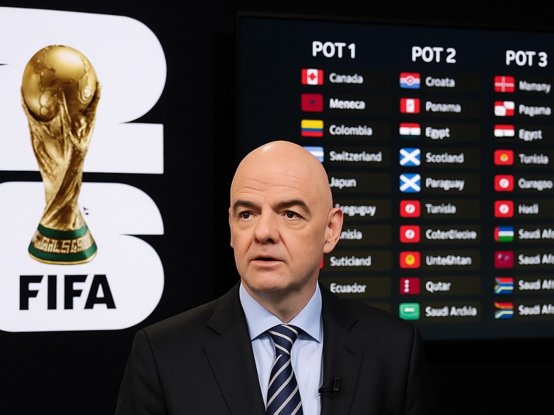 Gianni Infantino, presidente de la FIFA. / Imagen generada por IA