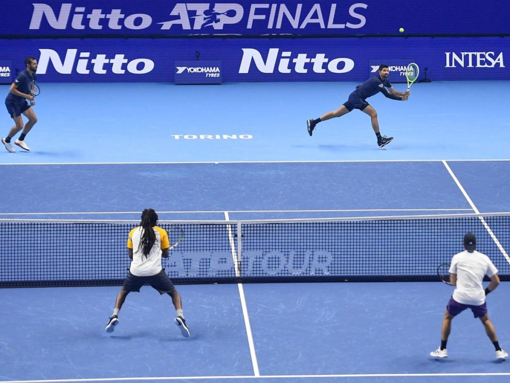 Marcelo Arevalo en el ATP Finals en Túrin, Milán. Foto EFE