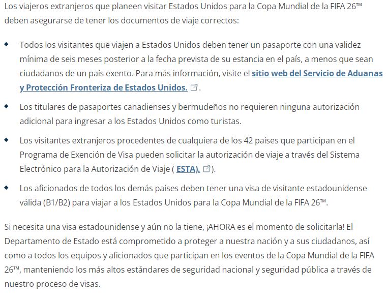 Imagen/ Sitio web del Departamento de Estado de los Estados Unidos