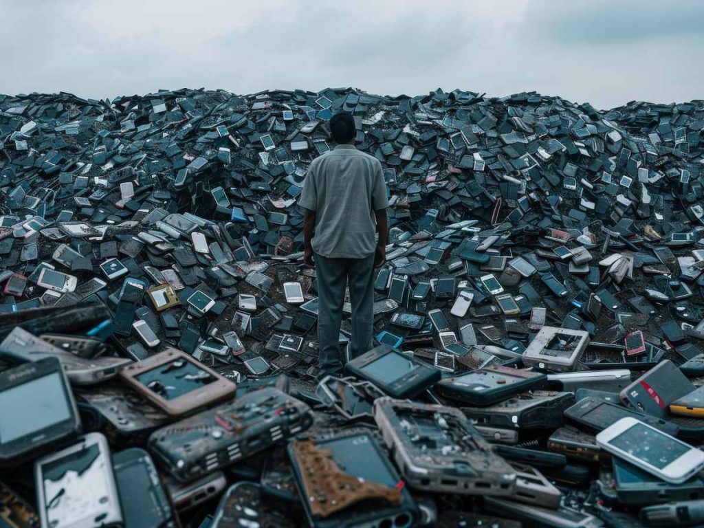 El llamado “e-waste” sigue creciendo, mientras gran parte termina contaminando ríos y suelos por falta de un sistema formal de reciclaje.