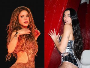 Dua Lipa canta "Antología" en Bogotá y Shakira le responde