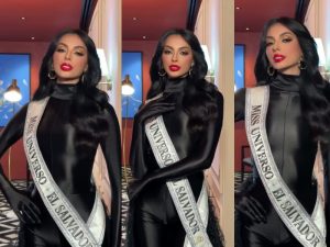 Giulia Zanoni impacta en Miss Universo: “La Pantera Salvadoreña” llega a Tailandia