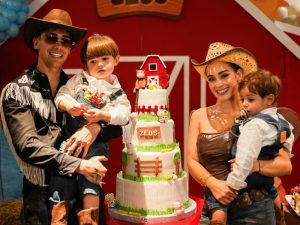 Zeus cumplió 3 añitos y lo celebramos rodeados de lo que más ama: animales, juegos y mucho amor.