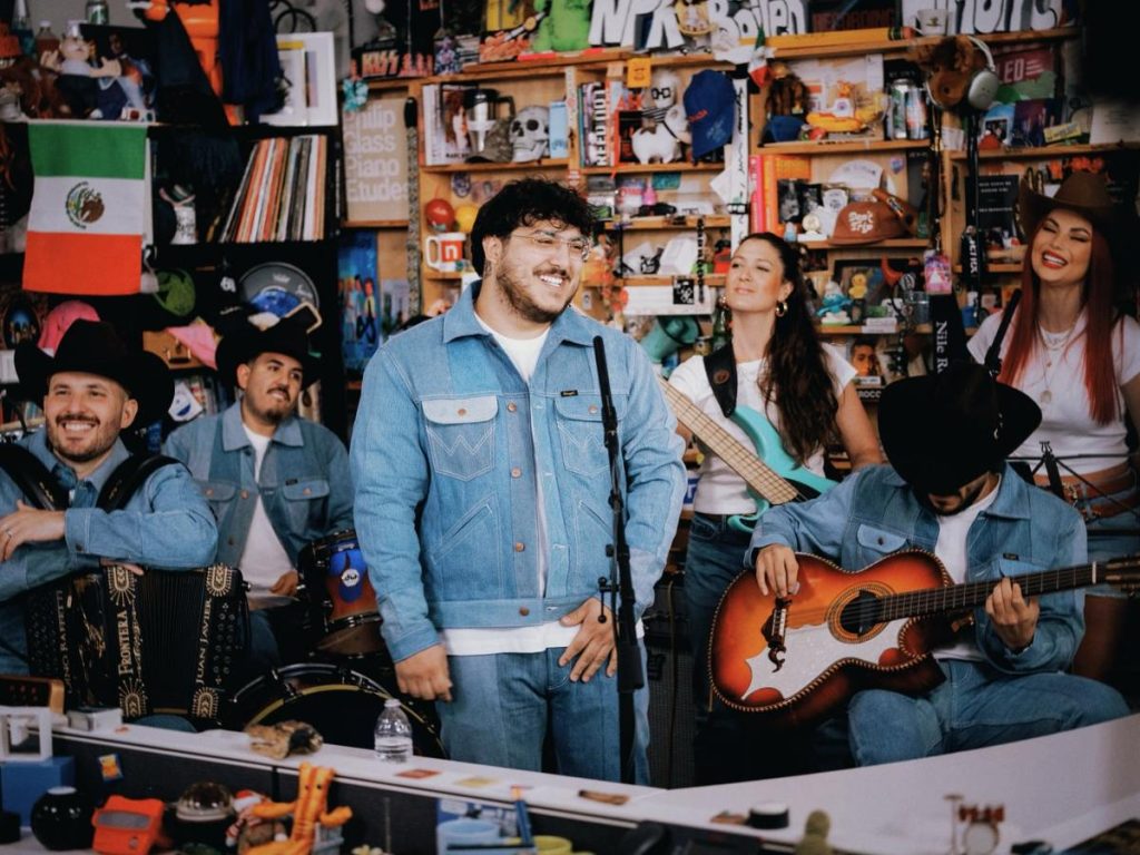 Este año, Grupo Frontera también se presentó en el Tiny Desk. Fotografía/ Facebook Grupo Frontera