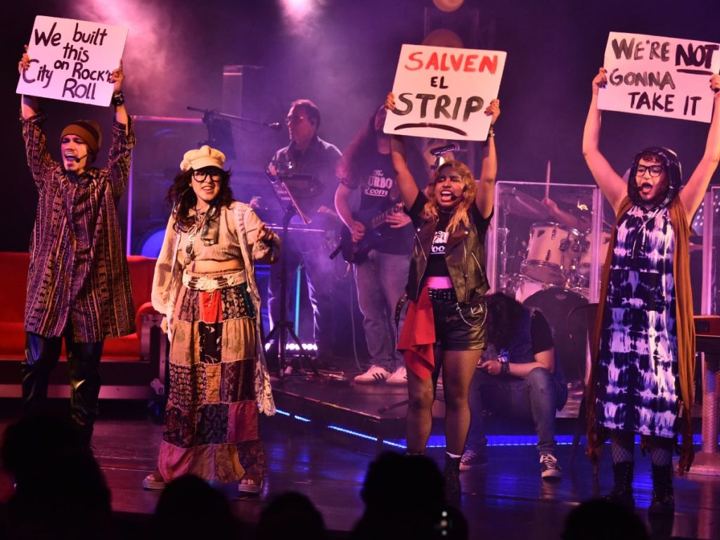 La historia recrea la amenaza de demolición del Sunset Strip, un conflicto que mueve toda la trama. Fotografía/ elsalvador.com