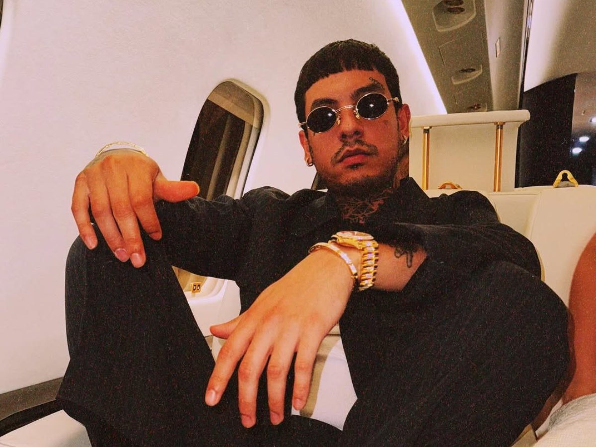 El artista mexicano se prepara para encender el Estadio Cuscatlán este sábado con sus corridos tumbados. Fotografía Instagram Natanael Cano