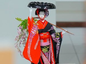 «NINGYO: El arte y belleza de las muñecas japonesas» en el Museo Nacional de Antropología (MUNA) de El Salvador. Fotografía/ cortesía embajada de Japón