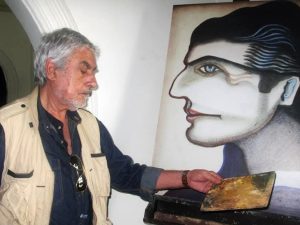 Ricardo Aguilar Humano se dio a la tarea de salvar el legado de Salarrué en 1994. Fotografía/ Tania Primavera