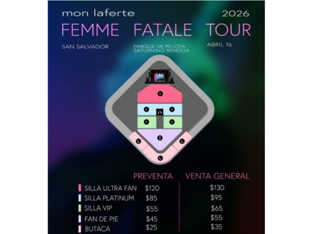 Localidades y precios del concierto de Mon Laferte. Imagen/ Instagram EnVivo