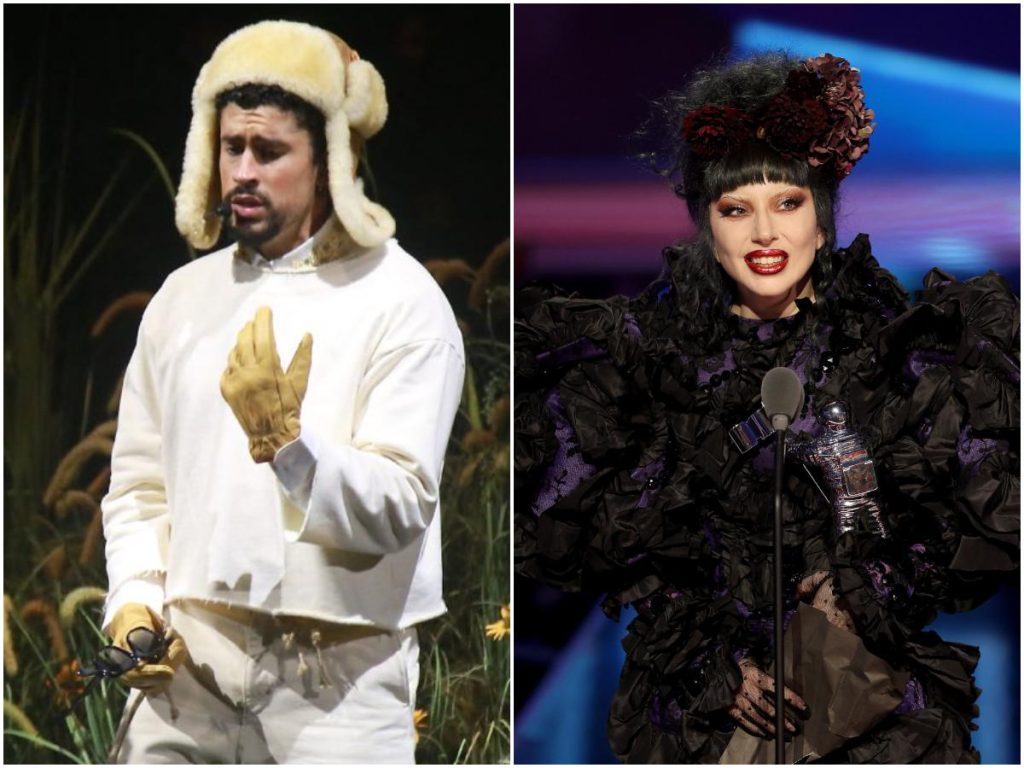 Lady Gaga y Bad Bunny suenan con fuerza en las predicciones para los Grammy 2025