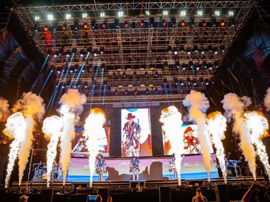 Bronco concierto en El Salvador