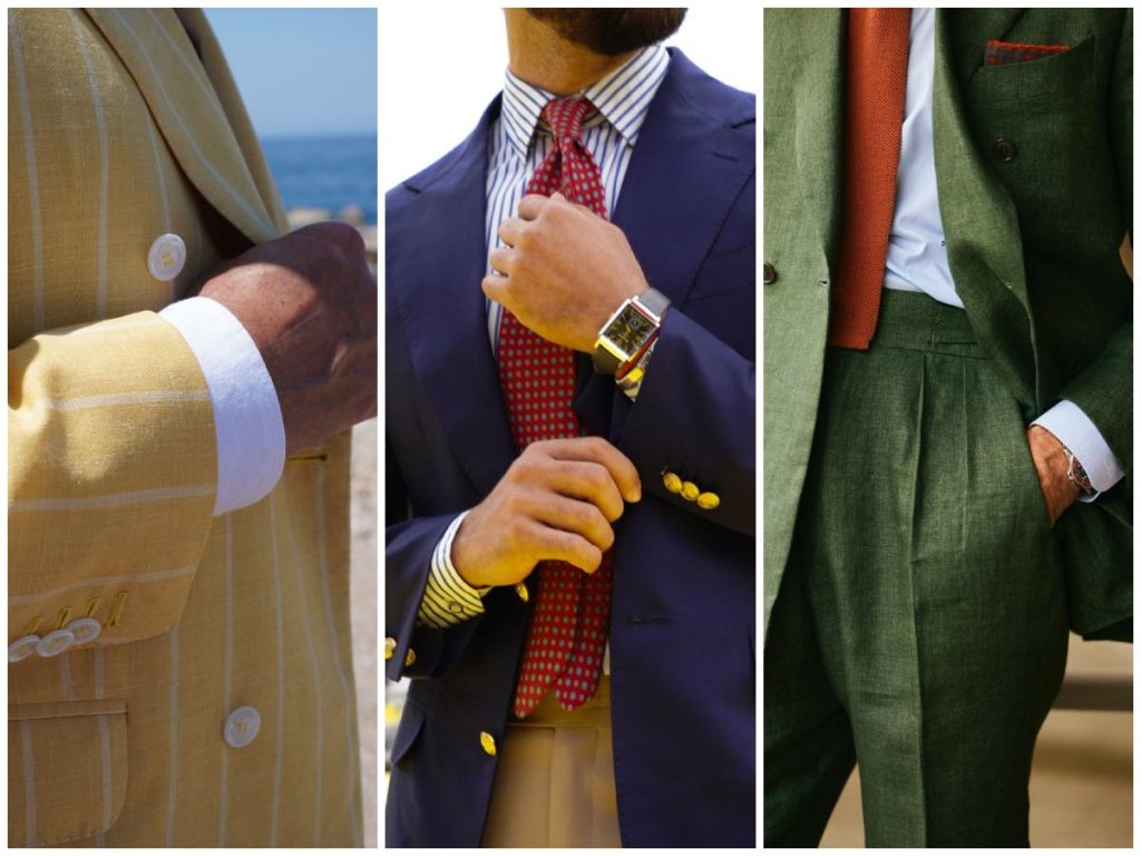 Cada traje de Lanificio di Livenza refleja el arte del fatto a mano y una visión de estilo que une sofisticación, autenticidad y excelencia centroamericana.