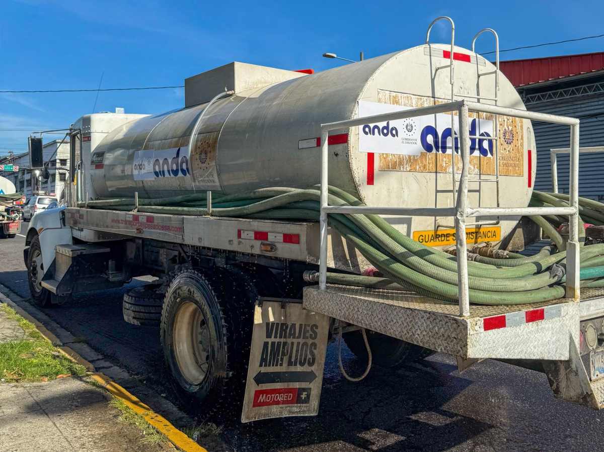 Corte temporal de agua afectará a Soyapango, Apopa, Mejicanos y otras zonas de San Salvador