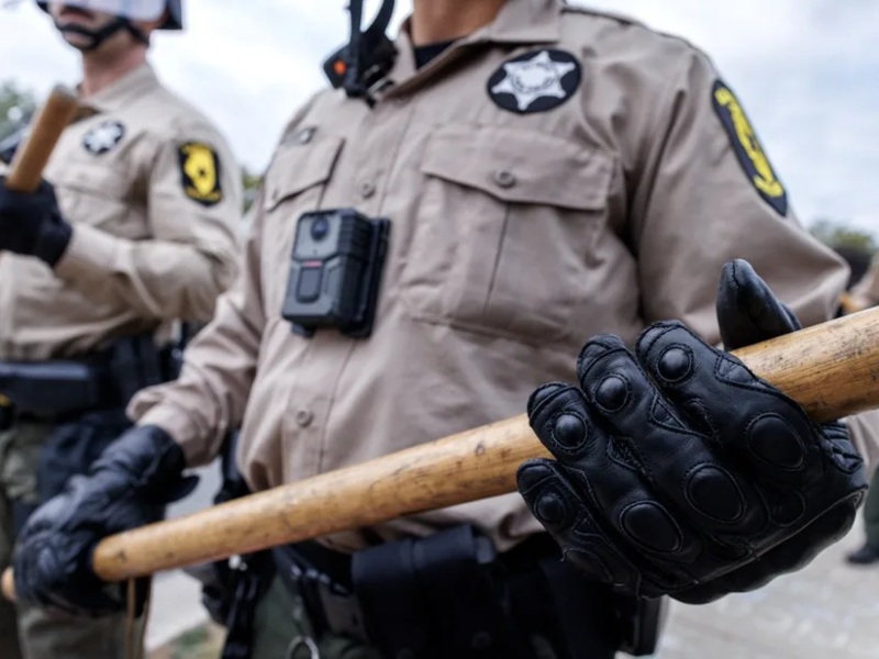 Despliegue de agentes en el marco de acciones federales de control migratorio.