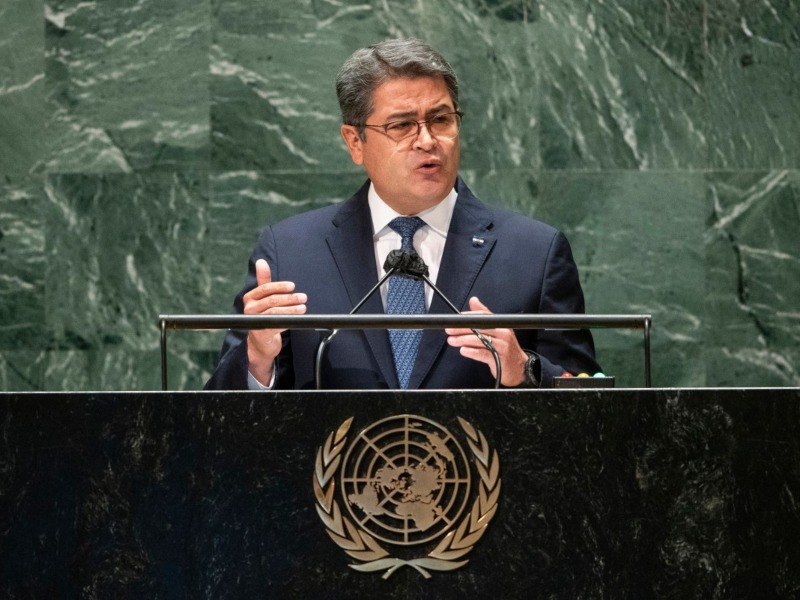 Ex presidente de Honduras, Juan Orlando Hernández Alvarado.