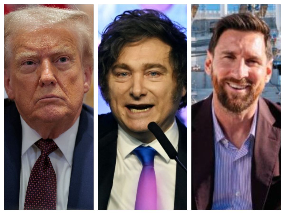 Trump, Milei y Messi se reúnen en Miami
