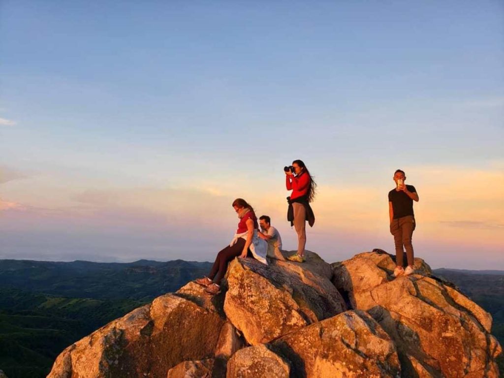 amanecer Peñon de Comasagua