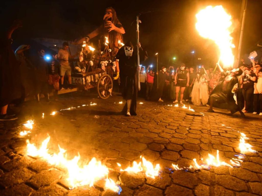 Así se vive el festival de la Calabiuza en Tonacatepeque.