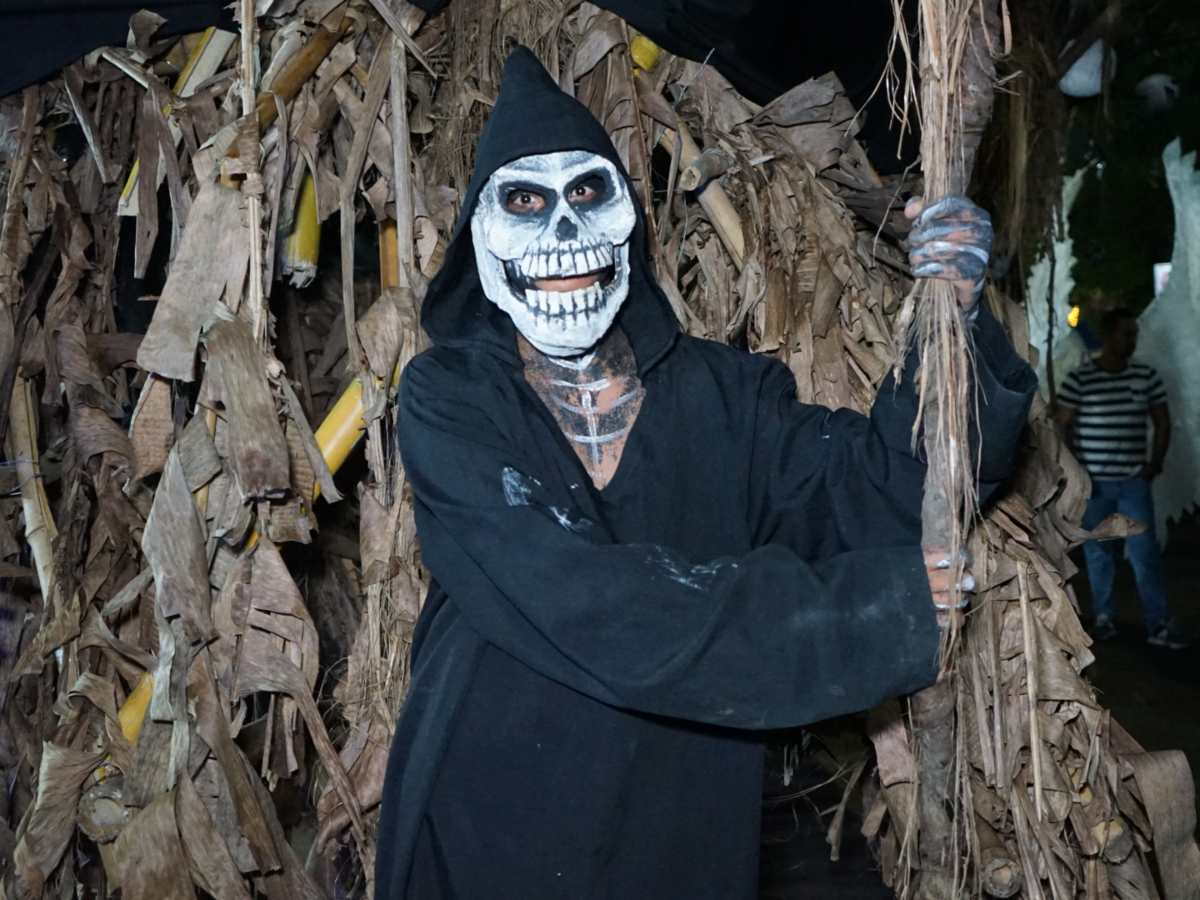 Así se vive el festival de la Calabiuza en Tonacatepeque. Foto Emerson Del Cid