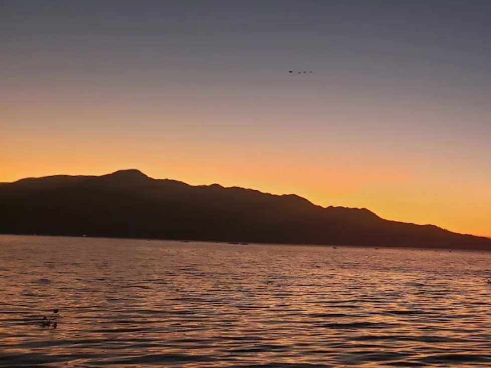 Amanecer en Laguna de Olomega