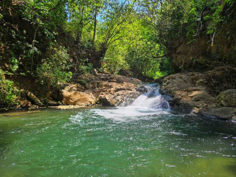 El río Monterrey de Salcoatián, en Sonsonate