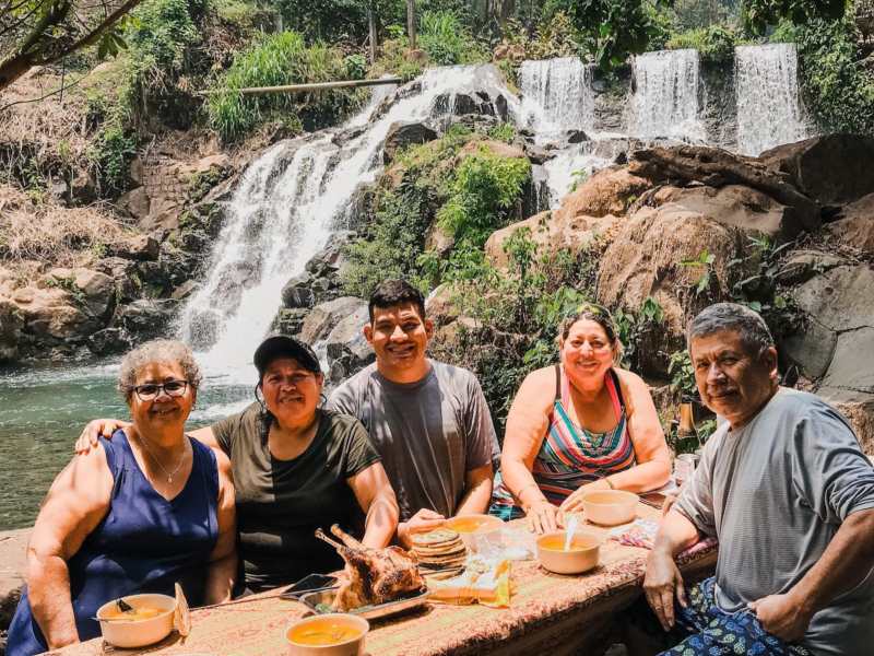 El río Monterrey de Salcoatián, en Sonsonate
