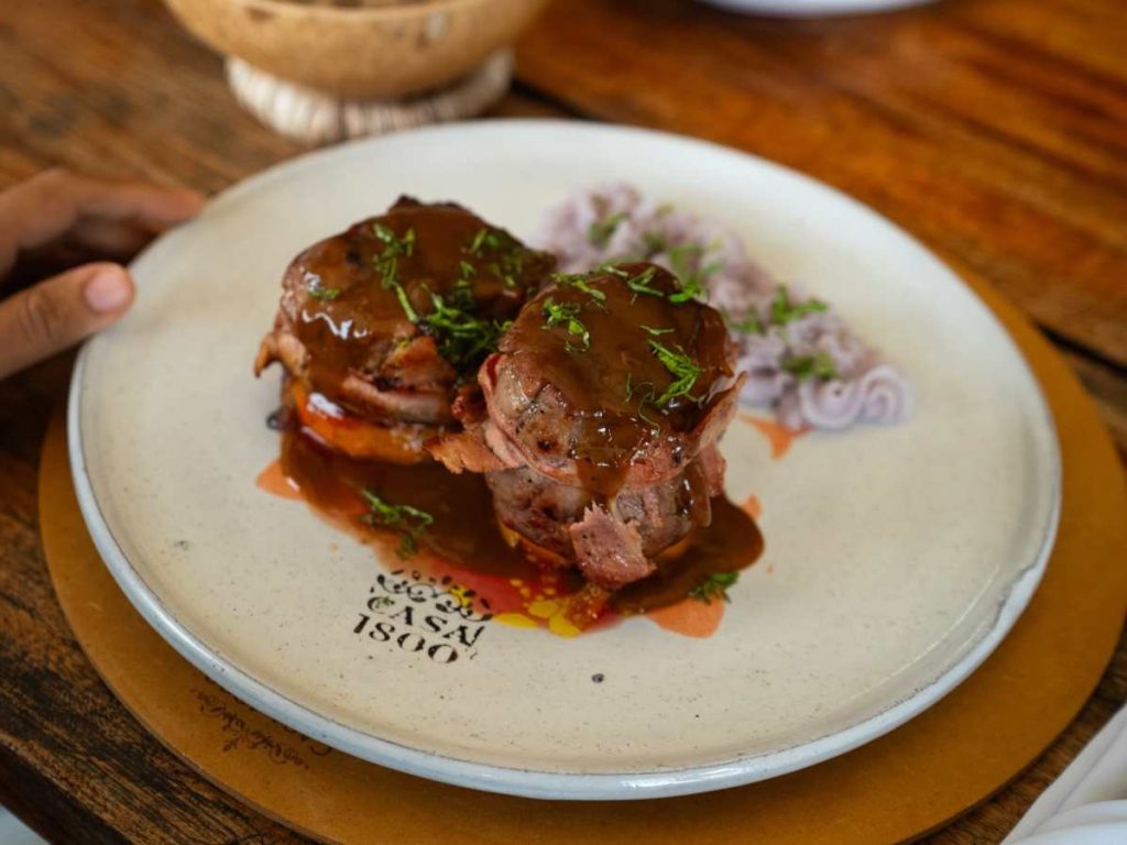 Nuevo menú de Casa 1800