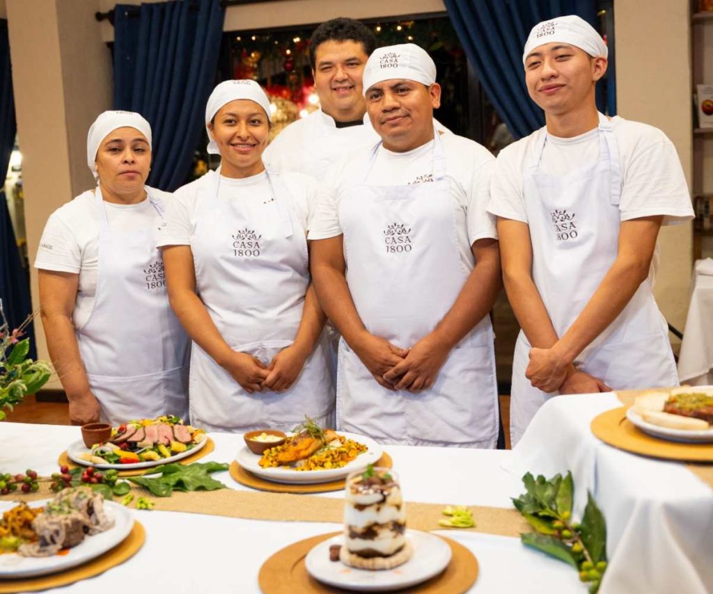 Nuevo menú de Casa 1800 