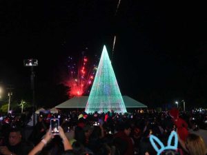 Villa navideña en El Cafetalon