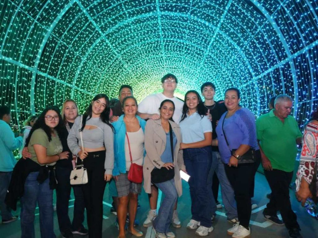 Villa navideña en El Cafetalon