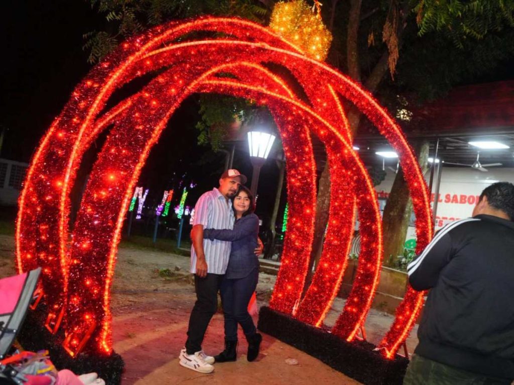 Villa navideña en El Cafetalon