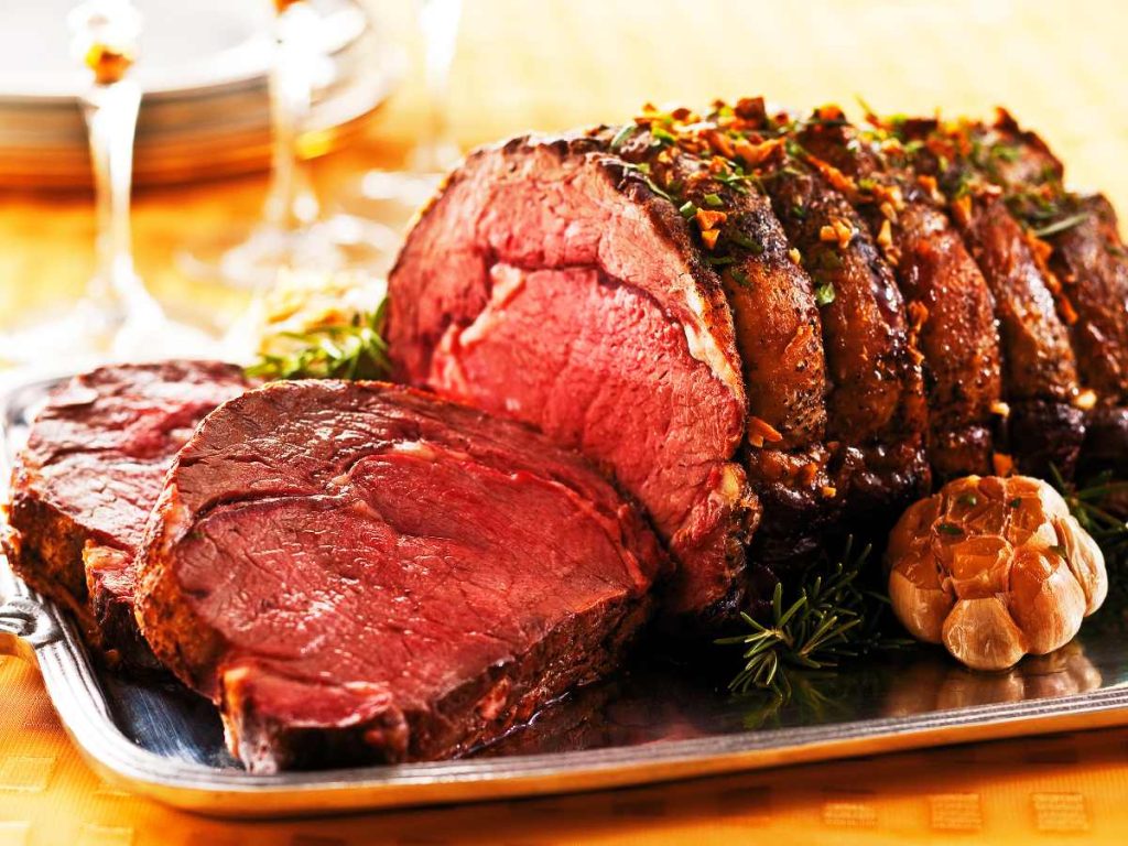 Lomo de res a las finas hierbas.