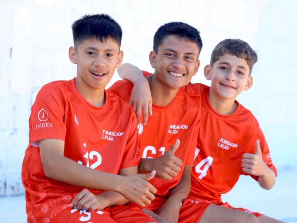 Finalizan en El Salvador los Campus Internacionales de “LALIGA Valores y Oportunidad”. Foto Cortesía LaLiga