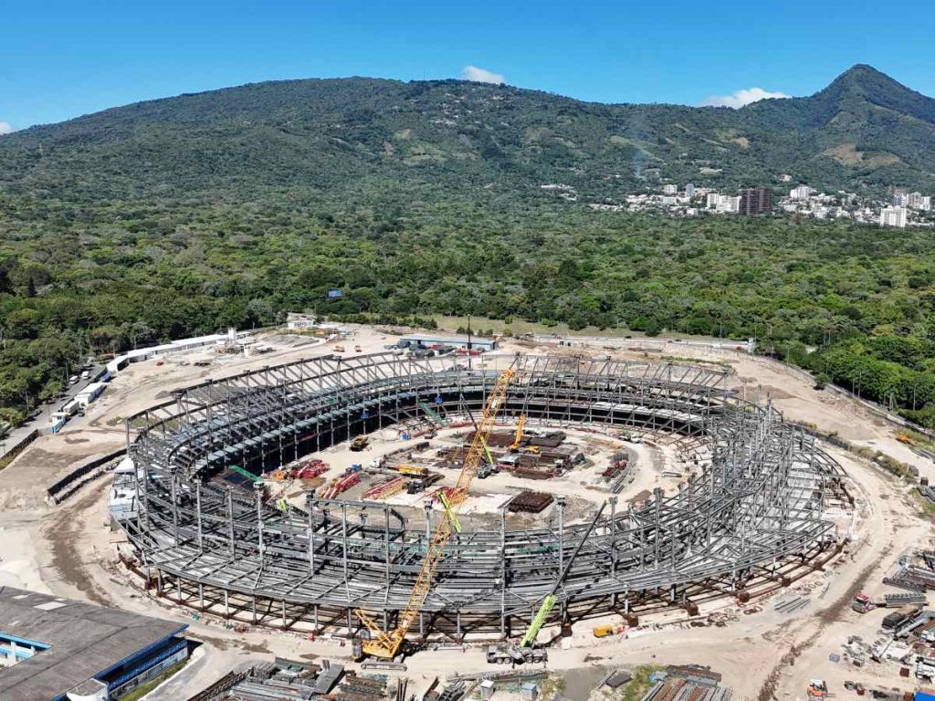 Panorámica del estadio nuevo chino en El Salvador. Foto elsalvador.com