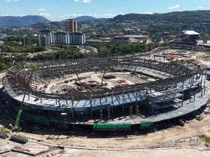 Panorámica del estadio nuevo chino en El Salvador. Foto elsalvador.com