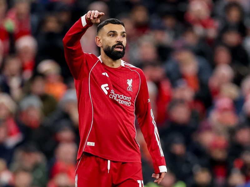 El delantero egipcio Mohamed Salah, del Liverpool británico. / Foto EFE