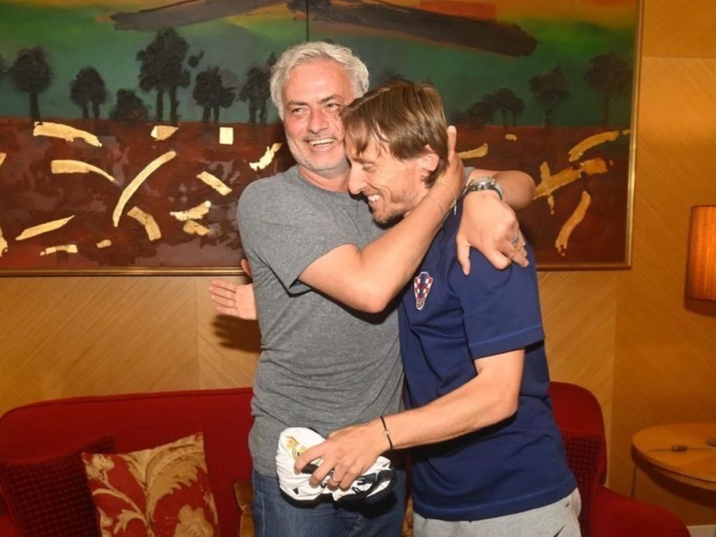 Modric recordó cómo Mourinho lo impulsó y lo hizo crecer en el Real Madrid. Fotografía/ X