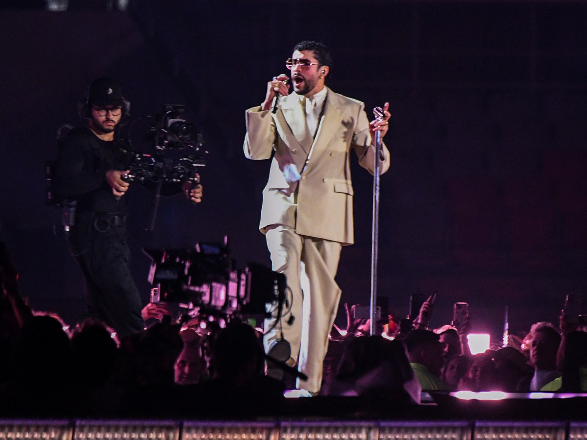 Miles de centroamericanos, incluidos salvadoreños, vivieron una noche épica durante el concierto de Bad Bunny en el Estadio Nacional de Costa Rica. Fotografía/ AFP