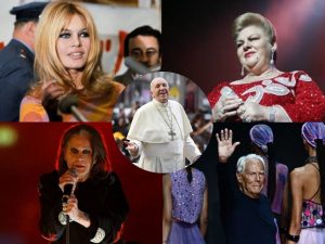 En 2025, el mundo dijo adiós a figuras destacadas del arte, la música, el cine y la religión, dejando un legado imborrable.