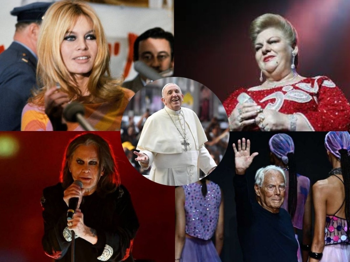 En 2025, el mundo dijo adiós a figuras destacadas del arte, la música, el cine y la religión, dejando un legado imborrable.