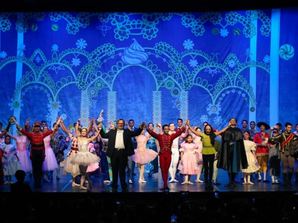 El público podrá disfrutar más presentaciones de El Cascanueces con horarios especiales del 4 al 7 de diciembre. Fotografía/ Secretaría de Prensa de El Salvador