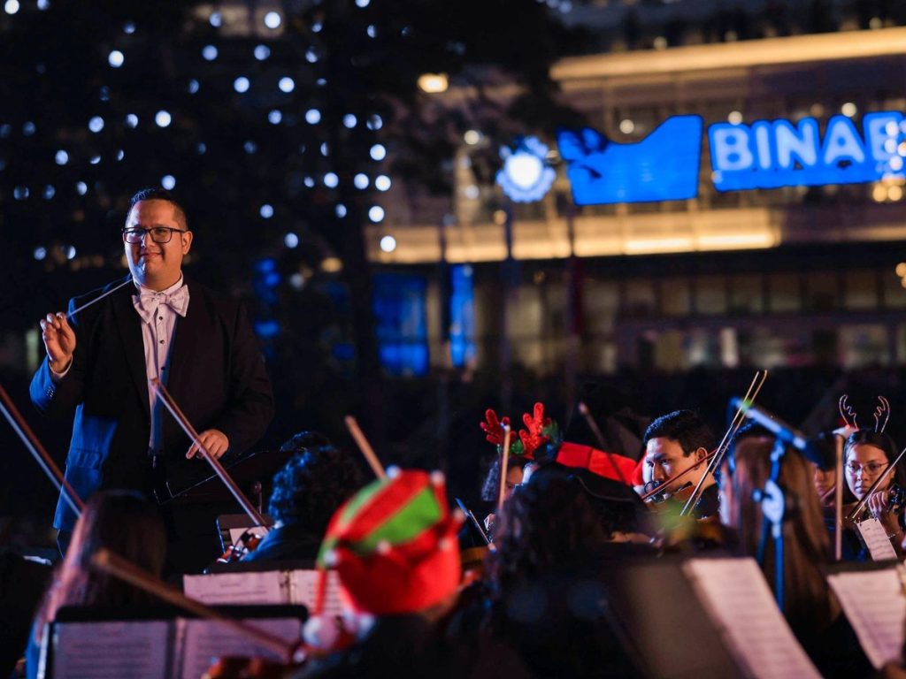 La Villa Navideña se llena de música y baile para celebrar la última semana del año en el Centro Histórico. Fotografía/ Ministerio de Cultura