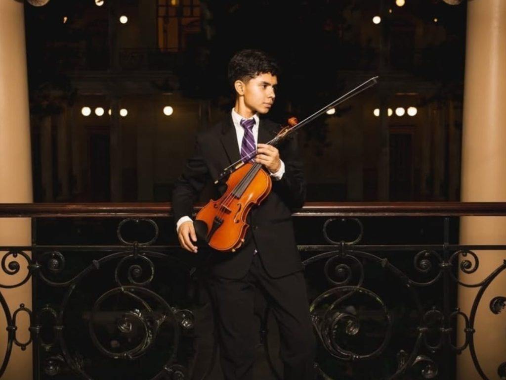 Los recitales reunirán a jóvenes violinistas con un repertorio variado que recorre distintas épocas y estilos musicales. Fotografía/ cortesía