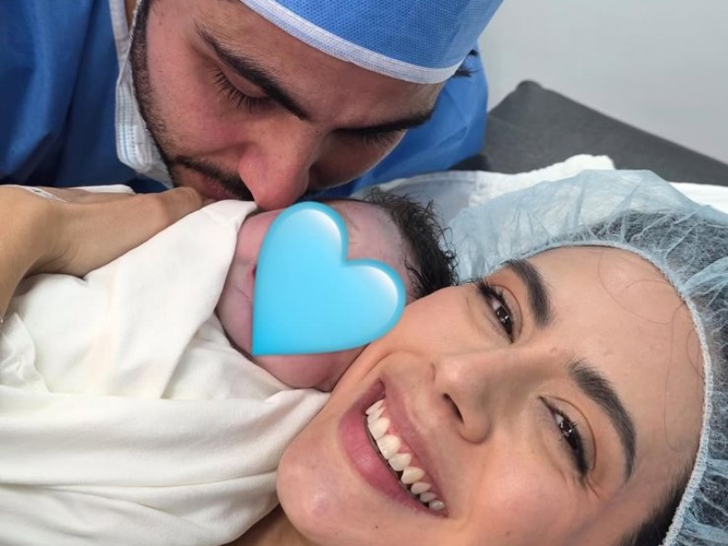 Paola Cea y Jesús Suadi anuncian el nacimiento de su hijo Julián
