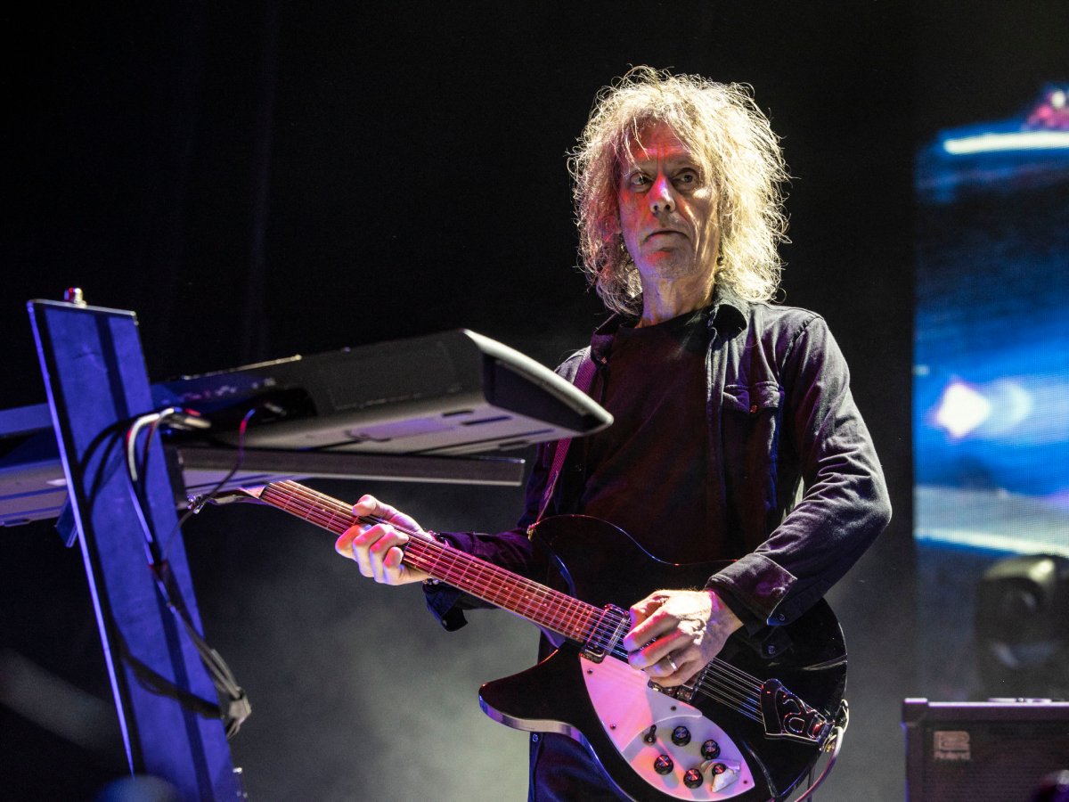 Perry Bamonte fue guitarrista y tecladista de The Cure y formó parte clave de la banda durante más de tres décadas. Fotografía/ AFP